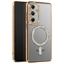 Joko Samsung Galaxy S26 Joke Simli Magneticsafe Kılıf - Gold