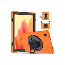 Newface Samsung Galaxy T220 Tab A7 Lite 8.7 Kılıf Amazing Tablet Kapak - Turuncu