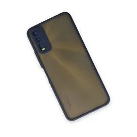 Newface Vivo Y11S Kılıf Montreal Silikon Kapak - Lacivert