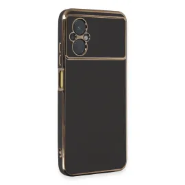 Newface Xiaomi Poco M5 Kılıf Volet Silikon - Siyah