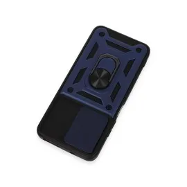 Newface Xiaomi Redmi Note 12S Kılıf Pars Lens Yüzüklü Silikon - Lacivert