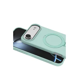 Newface Apple Iphone 17 Air Regal Magsafe Standlı Kapak - Su Yeşili