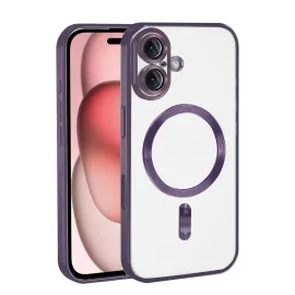 Newface Apple Iphone 17 Kross Magneticsafe Kapak - Mor