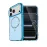 Newface Apple Iphone 17 Pro Live Diamond Magsafe Kapak - Mavi