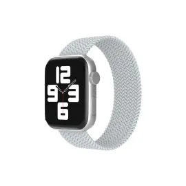 Newface Apple Watch 38Mm Ayarlı Solo Silikon Kordon - Beyaz