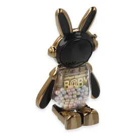 Newface Astro Stand Tavşan Astronot - Siyah