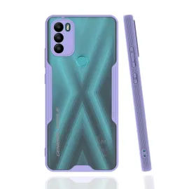 Newface General Mobile Gm 21 Plus Kılıf Platin Silikon - Lila