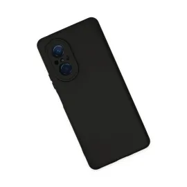 Newface Huawei Nova 9 Se Kılıf Nano Içi Kadife Silikon - Siyah