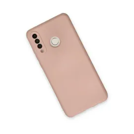 Newface Huawei P30 Lite Kılıf Nano Içi Kadife Silikon - Pudra