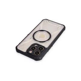 Newface Iphone 12 Pro Max Kılıf Prag Magneticsafe Kapak - Siyah