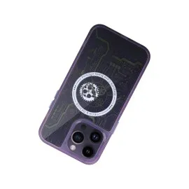 Newface Iphone 14 Pro Kılıf Magic Magneticsafe Silikon - Derin Mor