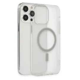 Newface Iphone 14 Pro Kılıf Matte Şeffaf Magneticsafe - Şeffaf