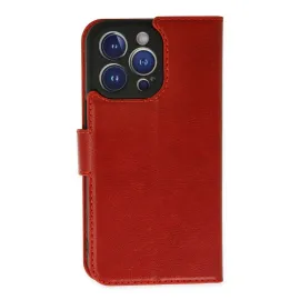 Newface Iphone 14 Pro Kılıf Trend S Plus Kapaklı Kılıf - Kırmızı