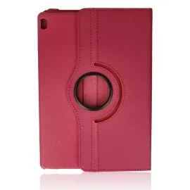 Newface Lenovo M10 X505F Kılıf 360 Tablet Deri Kılıf - Pembe