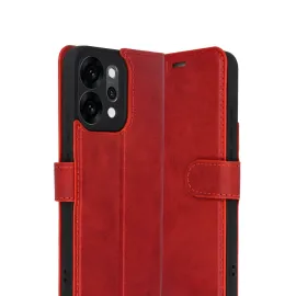 Newface Oppo Reno 14 Trend S Plus Kapaklı Kılıf - Kırmızı