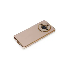 Newface Realme 11 Pro Kılıf Volet Silikon - Pembe