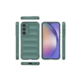 Newface Samsung Galaxy A26 Kılıf Optimum Silikon - Koyu Yeşil