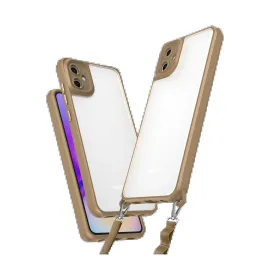 Newface Samsung Galaxy A06 Kılıf Penta Silikon Kılıf - Çöl Titanyum