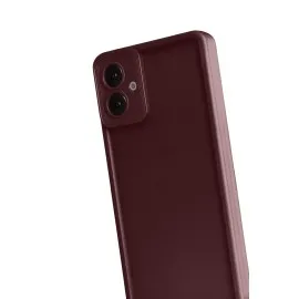 Newface Samsung Galaxy A07 Viera Silikon - Bordo