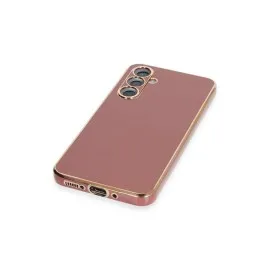 Newface Samsung Galaxy A54 5G Kılıf Volet Silikon - Kırmızı