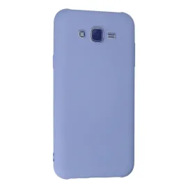 Newface Samsung Galaxy J7 Kılıf Nano Içi Kadife Silikon - Lila