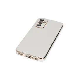 Newface Samsung Galaxy M23 Kılıf Volet Silikon - Beyaz