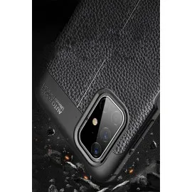 Newface Samsung Galaxy M51 Kılıf Auto Focus Kapak - Lacivert