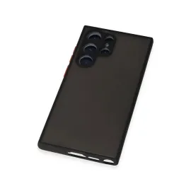 Newface Samsung Galaxy S23 Ultra Kılıf Montreal Silikon Kapak - Siyah