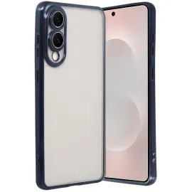 Newface Samsung Galaxy S25 Edge Razer Lensli Silikon - Lacivert