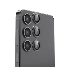 Newface Samsung Galaxy S25 Raze Metal Kamera Lens - Siyah