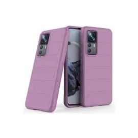 Newface Xiaomi Mi 12T Pro Kılıf Optimum Silikon - Mor