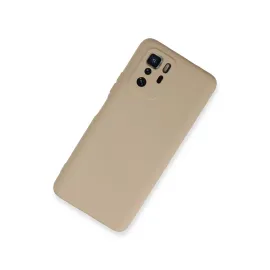 Newface Xiaomi Poco X3 Gt Kılıf Nano Içi Kadife Silikon - Pudra