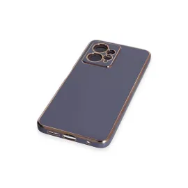 Newface Xiaomi Redmi Note 12 4G Kılıf Volet Silikon - Mavi