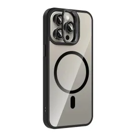 Joko Apple Iphone 14 Pro Max Remim Lensli Magsafe Standlı Kapak - Siyah