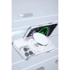 Joko Iphone 16 Pro Gleam Pc Sert Magsafe Kılıf - Titan Gri