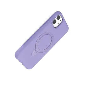Newface Apple iPhone 11 Regal Magsafe Standlı Kapak - Lila