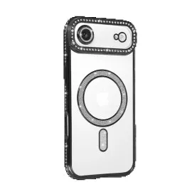 Newface Apple Iphone 17 Air Joke Simli Magneticsafe Kılıf - Siyah