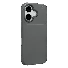 Newface Apple Iphone 17 Auto Focus Karbon Kapak - Gri