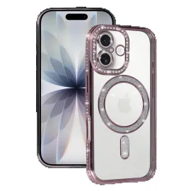 Newface Apple Iphone 17 Joke Simli Magneticsafe Kılıf - Pembe