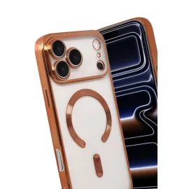 Newface Apple Iphone 17 Pro Kross Magneticsafe Kapak - Turuncu