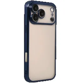 Newface Apple Iphone 17 Pro Razer Lensli Silikon - Lacivert