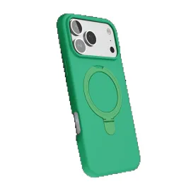 Newface Apple Iphone 17 Pro Regal Magsafe Standlı Kapak - Yeşil