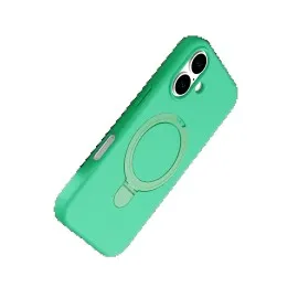 Newface Apple Iphone 17 Regal Magsafe Standlı Kapak - Yeşil