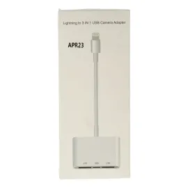 Newface APR23 Iphone Otg 3in1 - Beyaz