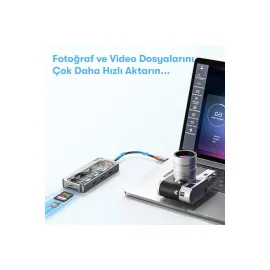 Newface Dönüştürücü 10in1 Hub SW10V - Gri