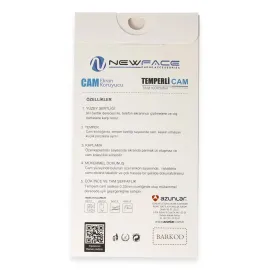 Newface iPhone 11 Pro 3D Antistatik Cam Ekran Koruyucu