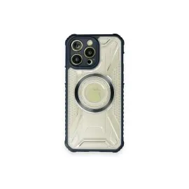 Newface Iphone 12 Pro Max Kılıf Prag Magneticsafe Kapak - Lacivert