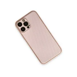 Newface Iphone 13 Pro Kılıf Coco Karbon Silikon - Pembe