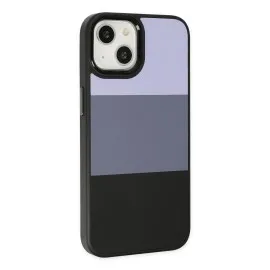 Newface Iphone 14 Plus Kılıf King Kapak - Lila-Siyah