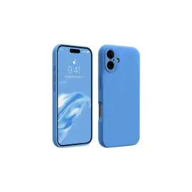 Newface Iphone 16 Plus Kılıf First Silikon - Mavi